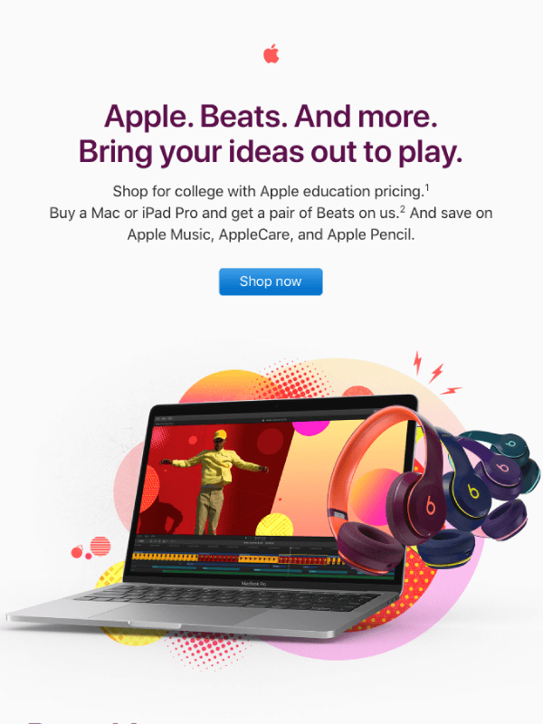 Get Beats when you buy a Mac or iPad Pro by Apple 6